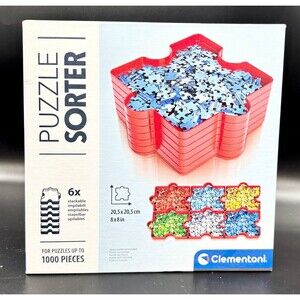Clementoni set of 6 Puzzle Sorter Trays